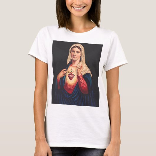 メアリーの純真なハート Tシャツ (正面)
