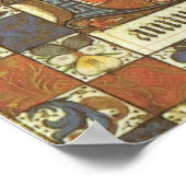 メアリーは中世の従兄弟エリザベスを訪れる ポスター (角)