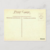 メアリーは中世の従兄弟エリザベスを訪れる ポストカード (裏面)