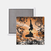 メアリーは全く反対の磁石 マグネット (正面/裏面)