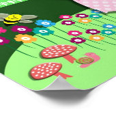 メアリーは小さな子羊の子供部屋韻かわいい写真を持っていた ポスター (角)