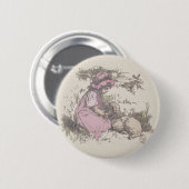 メアリーは小さな子羊の子供部屋韻を持っていた 缶バッジ (正面&裏面)