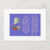 メアリーは小さな子羊を飼った ポストカード (正面)