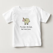 メアリーは小羊を飼っていた… ベビーTシャツ (正面)