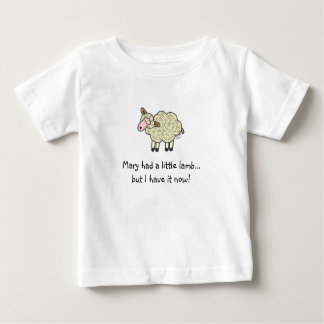 メアリーは小羊を飼っていた… ベビーTシャツ