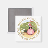 メアリーは小羊を飼っていた マグネット (正面/裏面)