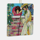 メアリーは庭の成長の仕方に全く反対だ セラミックオーナメント (右)