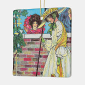 メアリーは庭の成長の仕方に全く反対だ セラミックオーナメント (左)