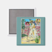 メアリーは庭の成長の仕方に全く反対だ マグネット (正面/裏面)