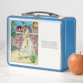 メアリーは庭の成長の仕方に全く反対だ メタルランチボックス (インサイチュ)