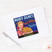 メアリーアグネスルイジアナヤムス スクエアシール (封筒)