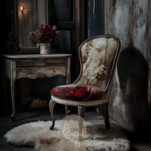 メアリーアントワネットポートレートバード&バラフローラ 薄葉紙