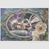 メアリーアントワネット時代、高ファッションフランスの美しい 薄葉紙 (正面)