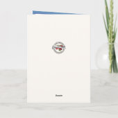 メアリーイエスフローラ聖なる書物、 経典ブルー金ゴールド カード (裏面)