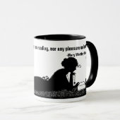 メアリーウォートリーモンタグ引用文オン読ズ マグカップ (正面右)