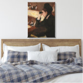 メアリーカサットインザローグ キャンバスプリント (インサイチュ (寝室))