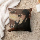 メアリーカサットインザローグ クッション (ブランケット)