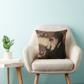 メアリーカサットインザローグ クッション (椅子)