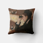 メアリーカサットインザローグ クッション (裏面)