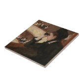 メアリーカサットインザローグ タイル (側面)