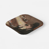 メアリーカサットインザローグ ペーパープレート (傾斜あり)