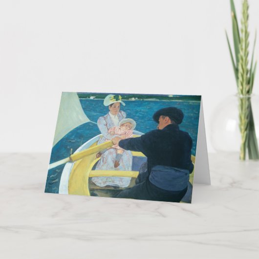 メアリーカサットザボートパーティー シーズンカード (正面)