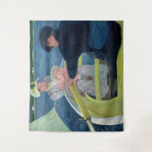 メアリーカサットザボートパーティー タペストリー (正面)