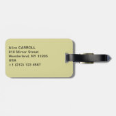 メアリーカサットザローグ ラゲッジタグ (裏面横)