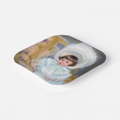 メアリーカサット – ポートレートルイースオーロレヴィレボウフ ペーパープレート (傾斜あり)