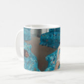 メアリーカサット – 小さな女の子インアブルーアームチェア コーヒーマグカップ (正面左)