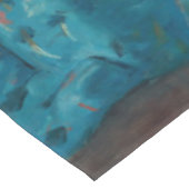 メアリーカサット – 小さな女の子インアブルーアームチェア テーブルクロス (アングル)