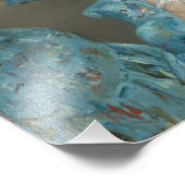 メアリーカサット – 小さな女の子インアブルーアームチェア フォトプリント            (角)