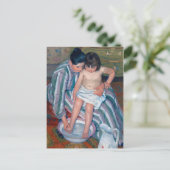 メアリーカッサットアメリカンアートザ子供ス絵画バス ポストカード (スタンド正面)