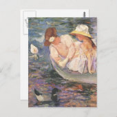 メアリーカッサットアートポストカード ポストカード (正面/裏面)