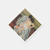メアリーカッサットチャイルドズバス絵画ズ スタンダードカクテルナプキン (角)