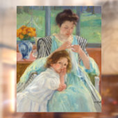 メアリーカッサットヨンマザー裁縫 ウィンドウサイン (シート2)