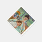 メアリーカッサットヨンマザー裁縫 スタンダードカクテルナプキン (角)