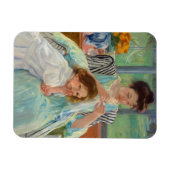 メアリーカッサットヨンマザー裁縫 マグネット (横)