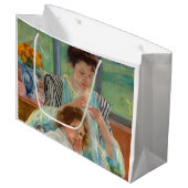 メアリーカッサットヨンマザー裁縫 ラージペーパーバッグ (正面アングル)