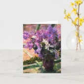 メアリーカッサットライラックスノートカード カード (黄色い花)