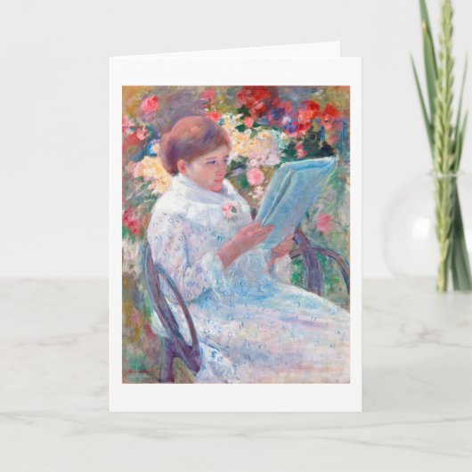 メアリーカッサット カード (正面)