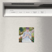 メアリーカッサット・ガーデンの少女 マグネット (インサイチュ (食洗機))