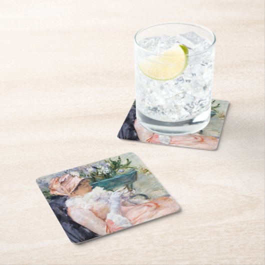 メアリーカッサット スクエアペーパーコースター (インサイチュ)