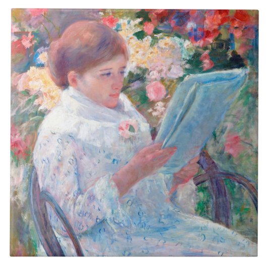 メアリーカッサット タイル (正面)