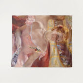 メアリーカッサット – パールネックレスを持つ女性のローリー タペストリー (正面(横))