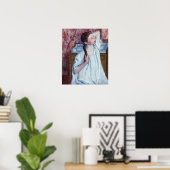 メアリーカッサット – 彼女の髪をアレンジする女の子 ポスター (ホームオフィス)