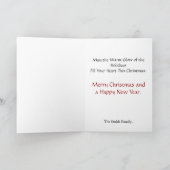 メアリークラウンバイエンジェルズヴィンテージクリスマスカード シーズンカード (内部)