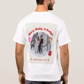 メアリークリスマスTシャツ Tシャツ (裏面)