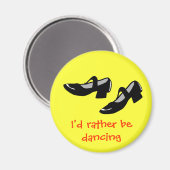 メアリージャネスダンスシューズIdむしろ踊り マグネット (正面/裏面)