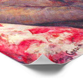 メアリースティーブンソンCassatt-Aカップのお茶 ポスター (角)